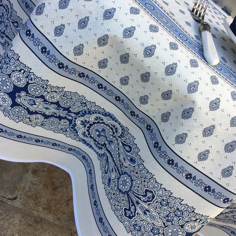Bastide Blanc Bleu Fabric