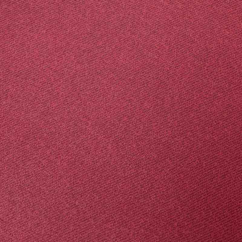 A close-up of a textured fabric in a heathered dark red color, filling the entire frame.