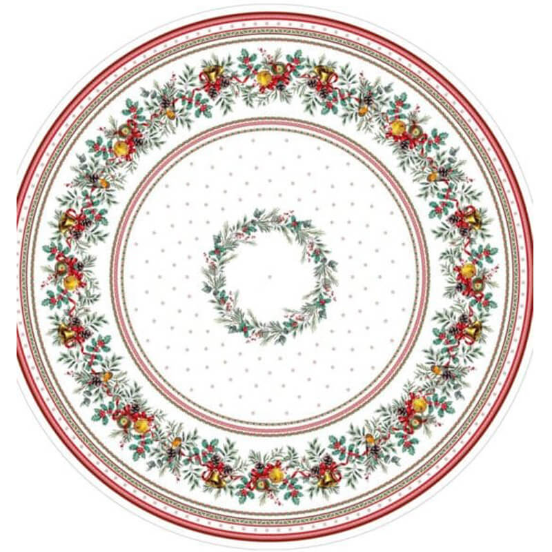 Christmas Round Tablecloth
