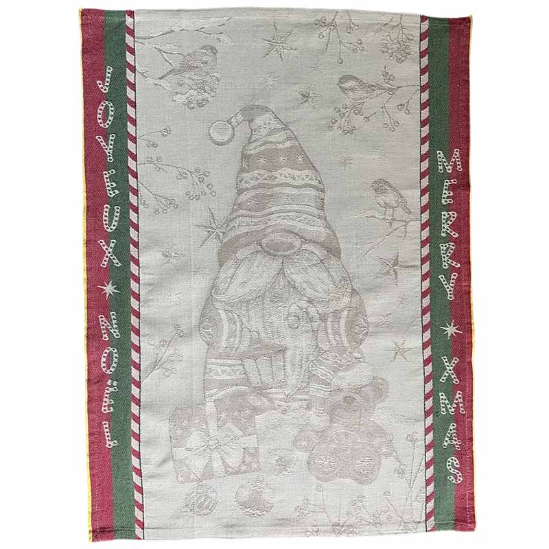 Christmas Elf tea towel