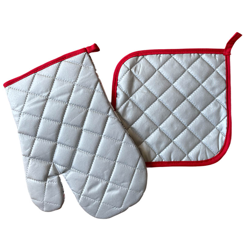 French Chef Oven Glove Pot Holder Reverse