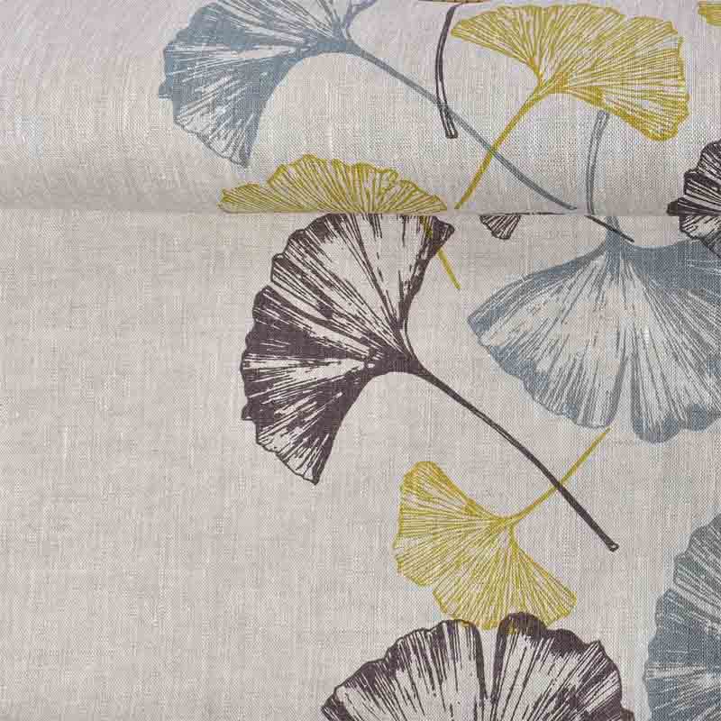 Gingko French Linen Fabric