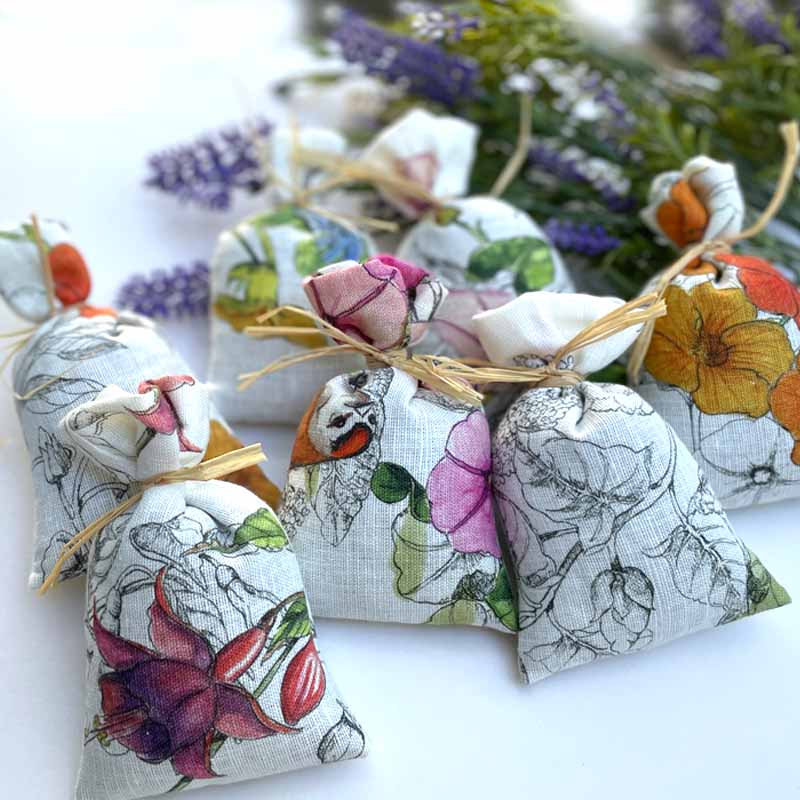 Gravure Lavender sachets