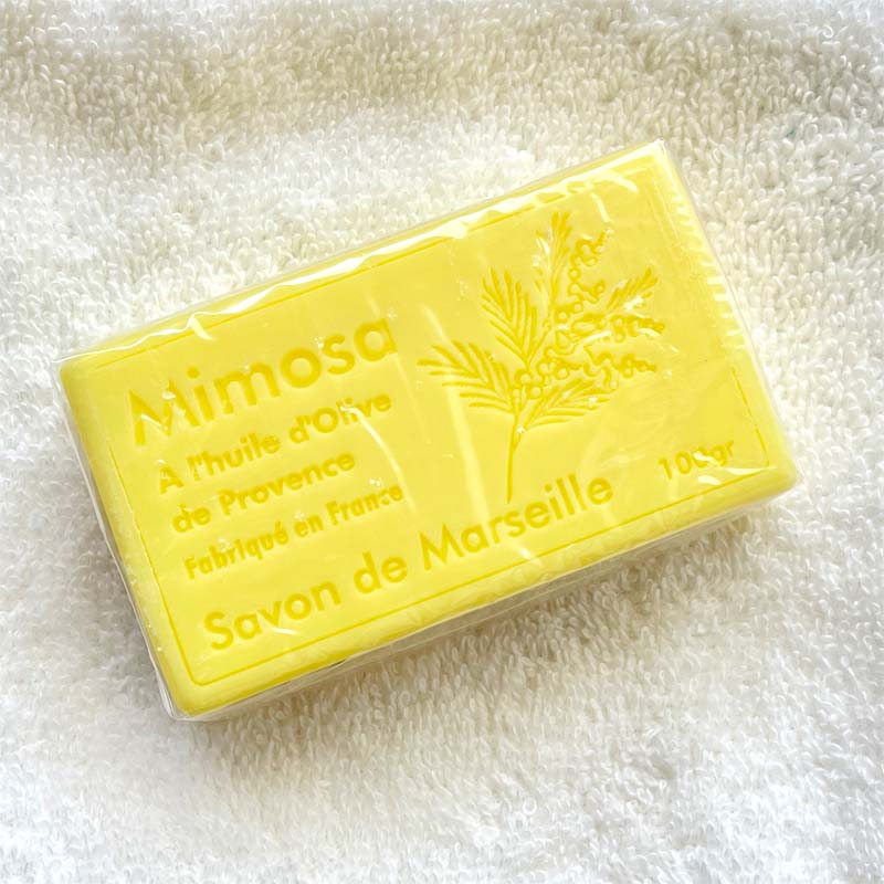 Mimosa 100g Savon de Marseille French Soap