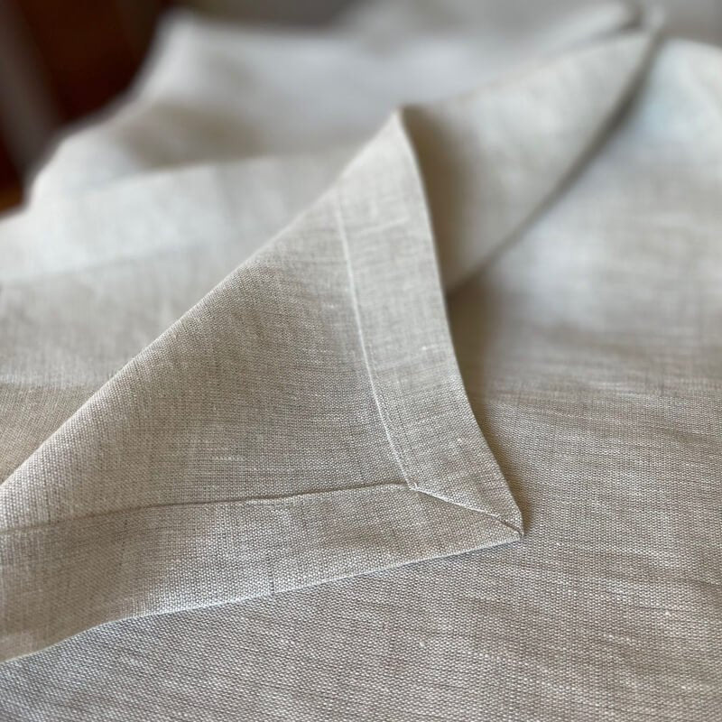 Natural French Linen Hem