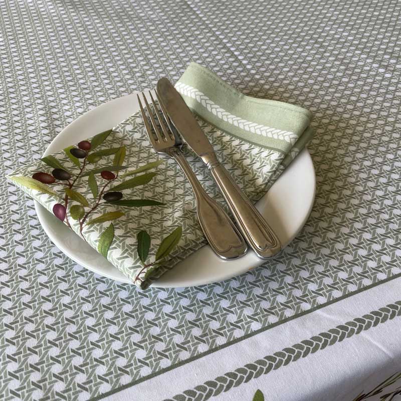 Nyons Vert French Napkin