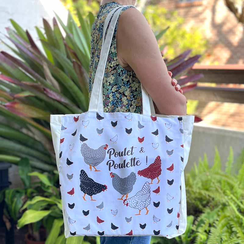 Poulet Cotton Tote Bag