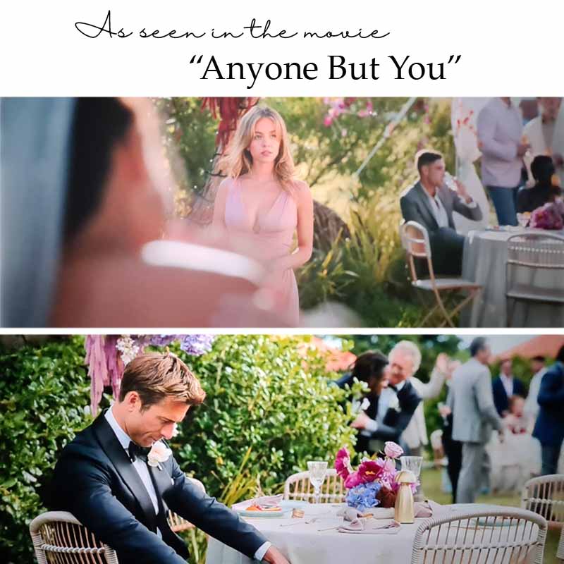 Round Natural French Linen Tablecloth Anyone But You