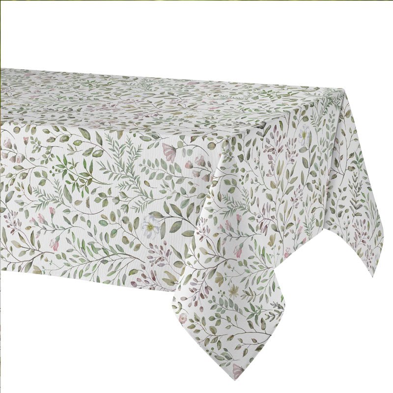 Watercolour Stain Resistant Tablecloth Rectangle