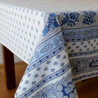 Bastide Blanc Bleu Tablecloth Fabric