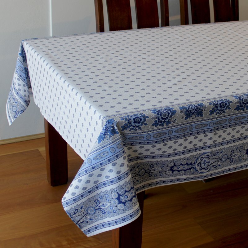 Bastide Blanc Bleu Tablecloth