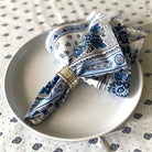 Bastide Bleu Blanc Napkin Linear