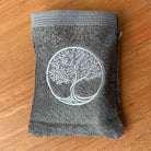 Bath Mitt Grey Tree of Life