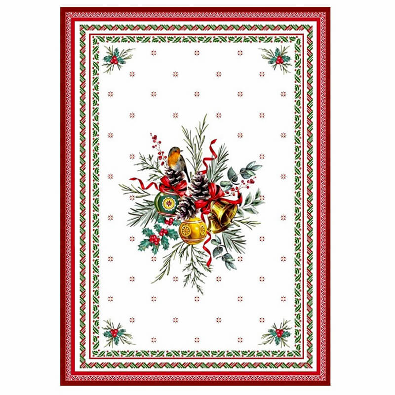 Christmas French Tea Towel
