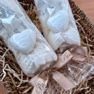 Cotton Tea Towel Soap Bon Bons Cream