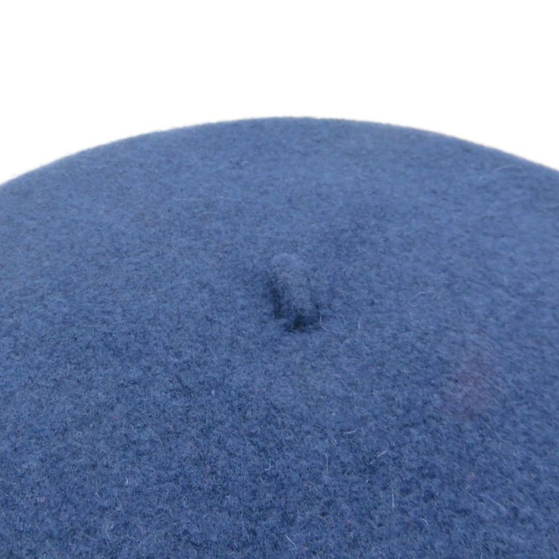 Denim blue French beret top