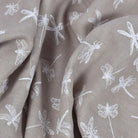 Dragonfly French Linen Fabric