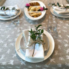 Dragonfly Linen tablecloth with napkins