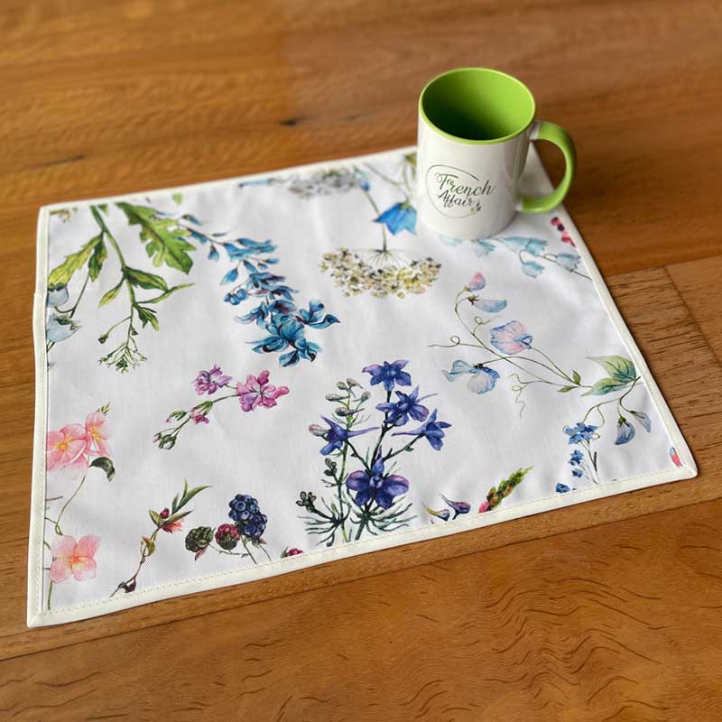 Fortuna White Stain Resistant Placemat