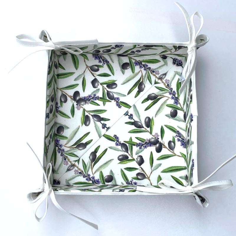 French Bread Basket Lauris Ecru