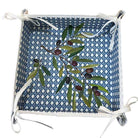 French Bread Basket Nyons Azur Weave Fabric