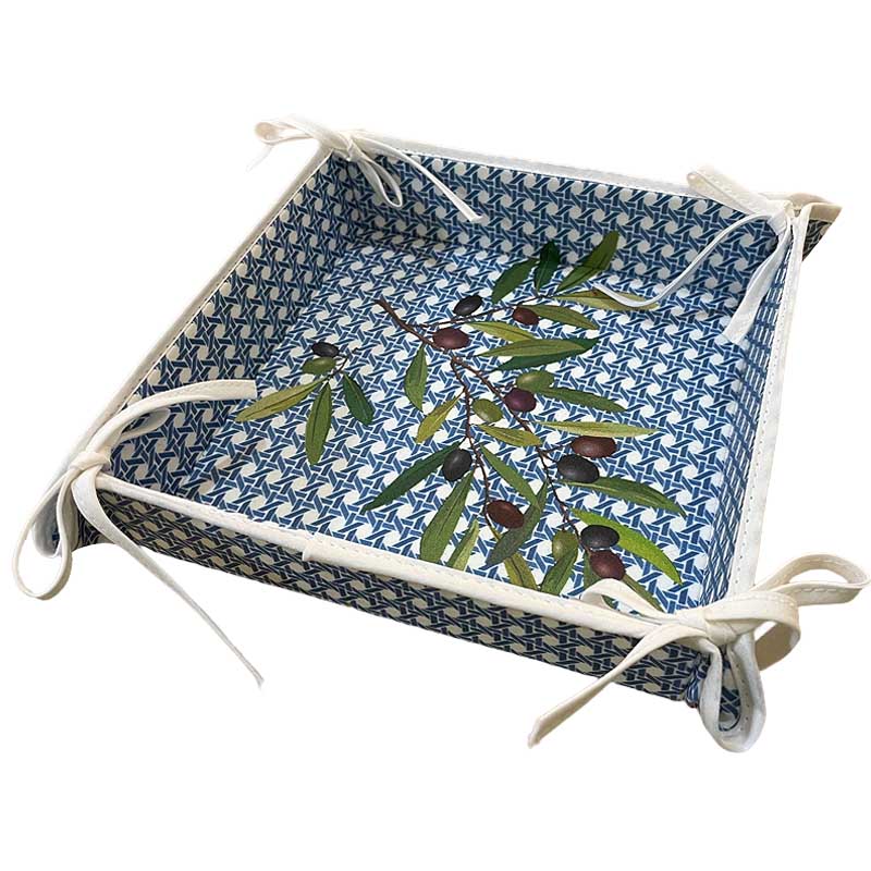 French Bread Basket Nyons Azur Weave