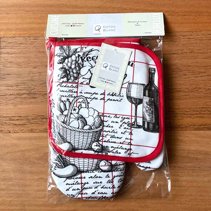 French Chef Oven Glove Pot Holder