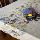Gingko French Linen Tablecloth
