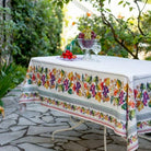 Grapes Rectangle Tablecloth Display