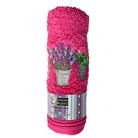 Guest Hand Towel Pink Flower Pots