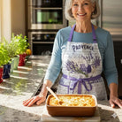 Lavender Cotton Apron Baking