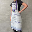 Lavender French Cotton Apron Adjustable Straps