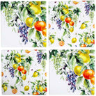 Mediterranean Orchard Ceramic Coasters. Set of 4.