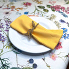 Mustard Cotton Napkin on Fortuna