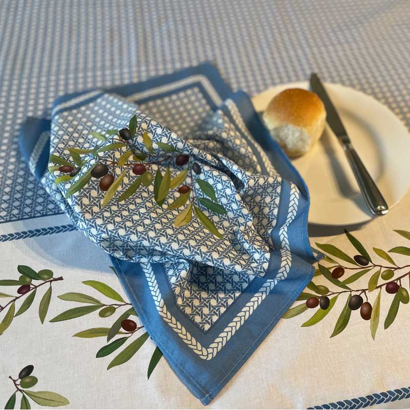 Nyons Azur French Napkin