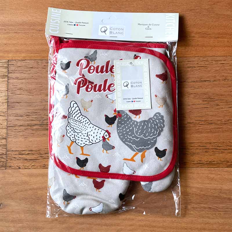 Poulet Oven Glove Pot Holder