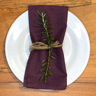 Purple French Cotton Napkin