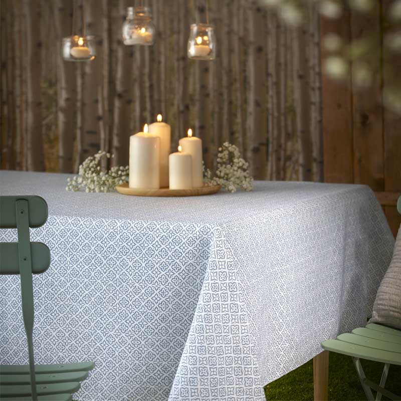 Rodas Blue RectangleTablecloth