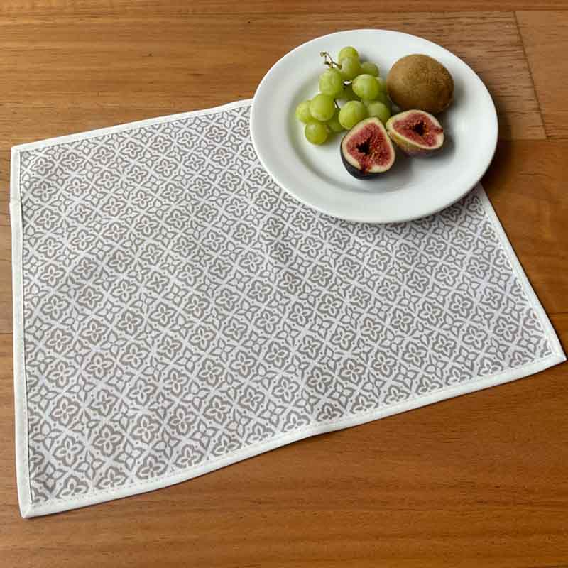 Rodas Gold Polycotton Coated Placemat