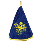 Round French Hand Towel Mimosa Blue