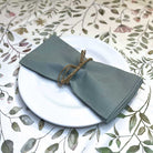 Sage Cotton Napkin on Jazmin