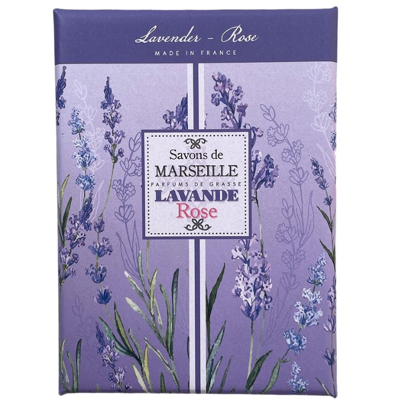 Savon de Marseille Gift Box Duo Lavender Rose
