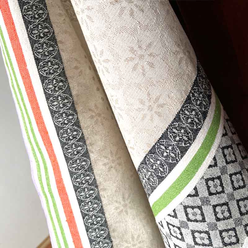 Thym France Jacquard Cotton Tea Towel