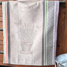 Thyme French Jacquard Cotton Tea Towel