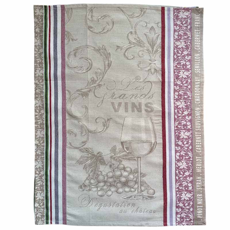 Vins Jacquard Cotton Tea Towel