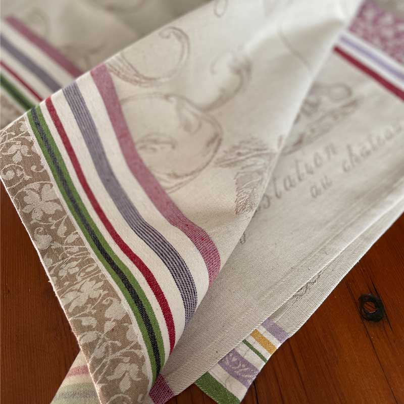 Vins Jacquard French Cotton Tea Towel