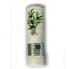 Waffle French Tea Towel Olives Cream