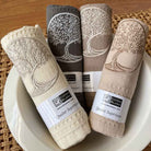 Waffle French Tea Towel Tree of Life