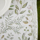 Watercolour Stain Resistant Tablecloth Closeup