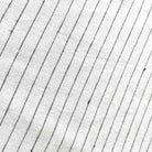 White black stripe linen fabric